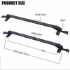 Universal Car Roof Racks Carrier Adjustable Cross Bars Aluminium Alloy Lockable