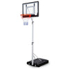 Portable Basketball Hoop Stand System Height Adjustable Net Ring Kids Junior