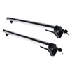 Universal Adjustable Aluminum Alloy Aero Car Roof Rack Cross Bars Carrier Lockable